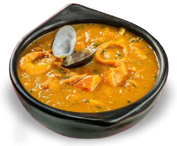 Cazuela de mariscos de Tajamares