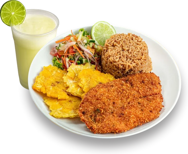 Filete apanado con limonada de Tajamares